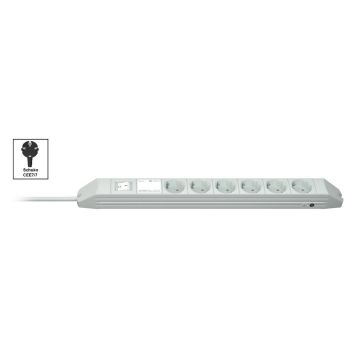 Vertiv Knürr DI-STRIP PDU, basic, 0U/1U, ingang Schuko 230 V 16 A, uitgangen (6) Schuko (033031061) thumbnail