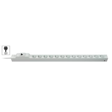 Vertiv Knürr DI-STRIP PDU, basic, 0U/1U, ingang Schuko 230 V 16 A, uitgangen (13) Schuko (033040131) thumbnail