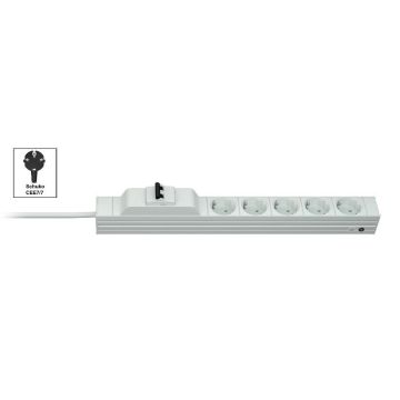 Vertiv Knürr DI-STRIP PDU, basic, 0U/1U, ingang Schuko 230 V 16 A, uitgangen (5) Schuko (033080051) thumbnail
