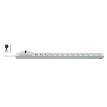 Vertiv Knürr DI-STRIP PDU, basic, 0U/1U, ingang Schuko 230 V 16 A, uitgangen (13) Schuko (033080131) thumbnail