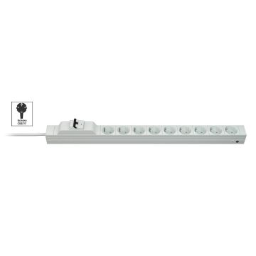 Vertiv Knürr DI-STRIP PDU, basic, 0U/1U, ingang Schuko 230 V 16 A, uitgangen (9) Schuko (033100091) thumbnail