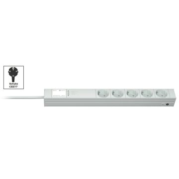 Vertiv Knürr DI-STRIP PDU, basic, 0U/1U, ingang Schuko 230 V 16 A, uitgangen (5) Schuko (033120056) thumbnail
