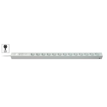 Vertiv Knürr DI-STRIP PDU, basic, 0U/1U, ingang Schuko 230 V 16 A, uitgangen (13) Schuko (033180131) thumbnail