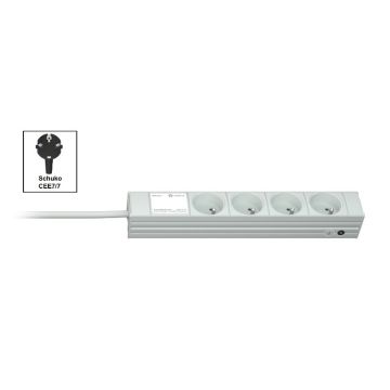 Vertiv Knürr DI-STRIP PDU, basic, 0U/1U, ingang Schuko 230 V 16 A, uitgangen (4) UTE (034000041) thumbnail