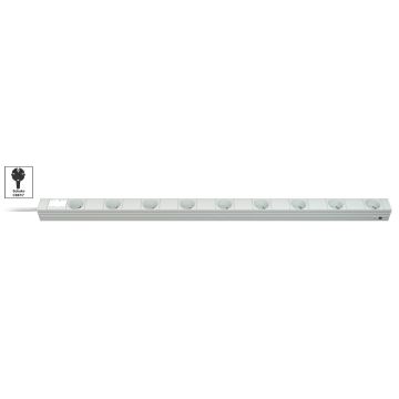 Vertiv Knürr DI-STRIP PDU, basic, 0U/1U, ingang Schuko 230 V 16 A, uitgangen (9) UTE (034000591) thumbnail