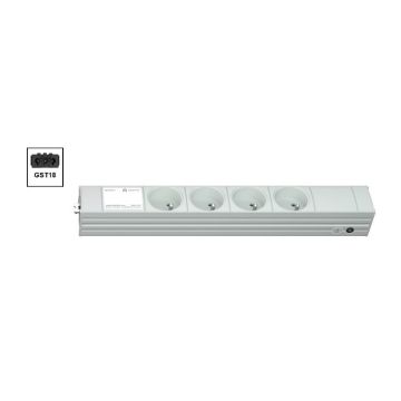 Vertiv Knürr DI-STRIP PDU, basic, 0U/1U, ingang GST 18 230 V 16 A, uitgangen (4) UTE (034002041) thumbnail