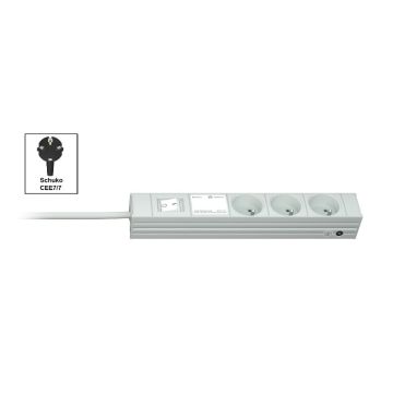 Vertiv Knürr DI-STRIP PDU, basic, 0U/1U, ingang Schuko 230 V 16 A, uitgangen (3) UTE (034020031) thumbnail