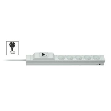 Vertiv Knürr DI-STRIP PDU, basic, 0U/1U, ingang Schuko 230 V 16 A, uitgangen (5) UTE (034040051) thumbnail