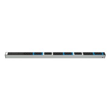 Vertiv Knürr DI-STRIP PDU, basic, 0U/1U, ingang zonder 230/400 V 3 x 16 A, uitgangen (24) C13 (036000241) thumbnail