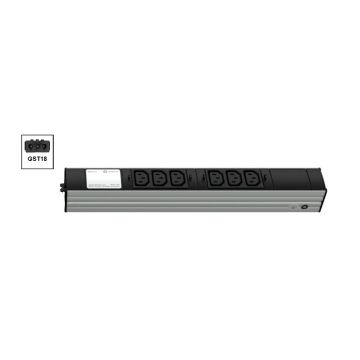 Vertiv Knürr DI-STRIP PDU, basic, 0U/1U, ingang GST18 230 V 16 A, uitgangen (6) C13 (036002061) thumbnail