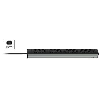 Vertiv Knürr DI-STRIP PDU, basic, 0U/1U, ingang IEC 60320 C13 230 V 10 A, uitgang (12) C13 (036003121) thumbnail