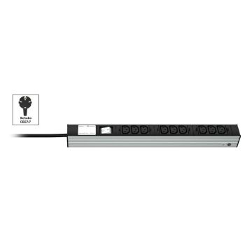 Vertiv Knürr DI-STRIP PDU, basic, 0U/1U, ingang Schuko 230 V 16 A, uitgangen (9) C13 (036020091) thumbnail