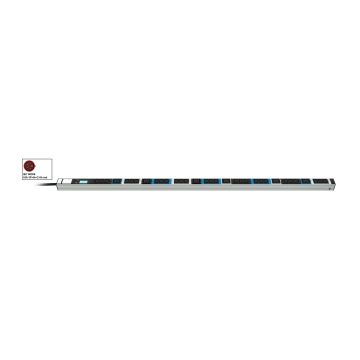 Vertiv Knürr 036065331 energiedistributie 33 AC-uitgang(en) 0U Zwart, Blauw, Grijs (036065331) thumbnail