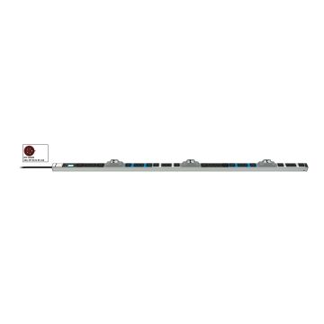 Vertiv Knürr 036069301 energiedistributie 30 AC-uitgang(en) 0U Zwart, Blauw, Grijs (036069301) thumbnail