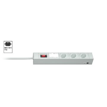 Vertiv Knürr DI-STRIP PDU, basic, 0U/1U, ingang SEV1011 T12 230 V 10 A, uitgangen (3) Type 13 (037030031) thumbnail