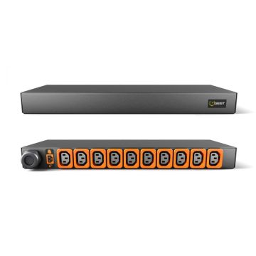 Vertiv GVHVRN102-102L13PS6-IP44 energiedistributie 10 AC-uitgang(en) 1U Zwart (G1646L) thumbnail