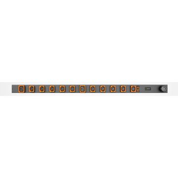 Vertiv GVHVAN122-102P02PS6-IP44 energiedistributie 12 AC-uitgang(en) Zwart (G1647L) thumbnail