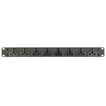 Vertiv EGVHVRN082-102UKLPS6-IP44 energiedistributie 8 AC-uitgang(en) Zwart (G2160) thumbnail