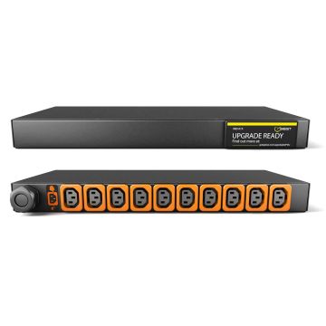 Vertiv MG01X1R0-10L133-2PS6B2H10-S energiedistributie 10 AC-uitgang(en) 1U Zwart (GI10043L) thumbnail