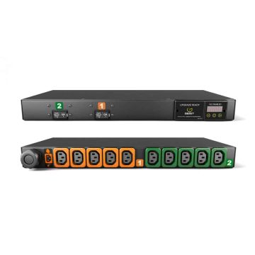 Vertiv MG01D1R1-10L133-3PS6C2H10-S energiedistributie 10 AC-uitgang(en) 1U Zwart (GI10052L) thumbnail