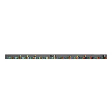 Vertiv MG01D5W1-42PZ63-3PS56B2A10-S-A energiedistributie 42 AC-uitgang(en) 1U Zwart (GI10059L) thumbnail