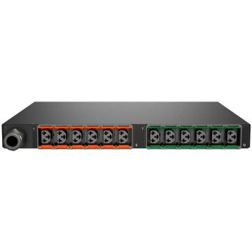 Vertiv Geist GR30202 energiedistributie 12 AC-uitgang(en) Zwart, Groen, Oranje (GR30202) thumbnail