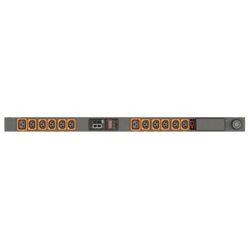 Vertiv Geist GU30009L energiedistributie 12 AC-uitgang(en) 0U Zwart (GU30009L) thumbnail