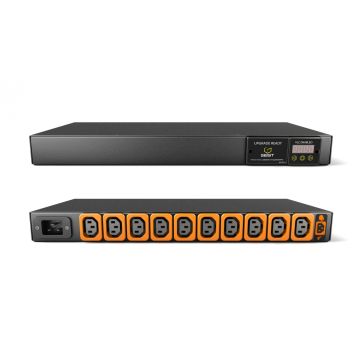 Vertiv UI10016L energiedistributie 10 AC-uitgang(en) 1U Zwart (UI10016L) thumbnail