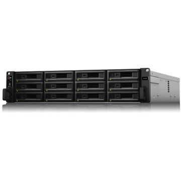 Synology RackStation SA3200D data-opslag-server NAS Rack (2U) Ethernet LAN Zwart, Grijs D-1521 (SA3200D) thumbnail