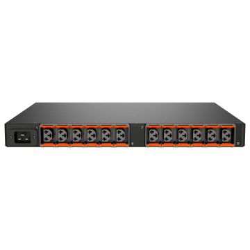 Vertiv Geist VP5U21A0 energiedistributie 12 AC-uitgang(en) 1U Zwart (VP5U21A0) thumbnail