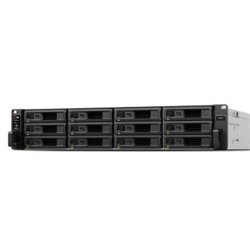 Synology SA SA3410 data-opslag-server NAS Rack (2U) Ethernet LAN Zwart, Grijs D-1541 (SA3410) thumbnail