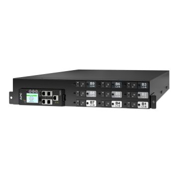 APC NetShelter Rack PDU Advanced Switched, 2U, 3 fasen, 415 V, 41,4 kVA 60 A, 18 uitgangen (APDU11454SW) thumbnail