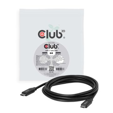 CLUB3D USB-C® veilige kabel 240W zonder dataoverdracht 2m/6,56ft (CAC-2506) thumbnail