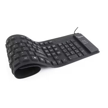 Gembird KB-109F-B - tastatur - USA - s (KB-109F-B) thumbnail