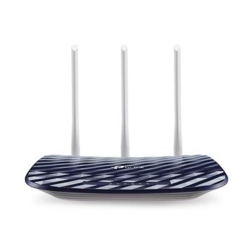 TP-Link Archer C20 AC750 V4.0 draadloze router Fast Ethernet Dual-band (2.4 GHz / 5 GHz) Marineblauw (ARCHER C20 V4) thumbnail