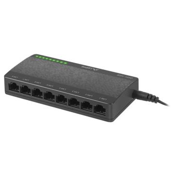 LANBERG Switch ILFE-8P-1GE-1S-120 Light Indus. PoE 4xBT 4xAT (ILFE-8P-1GE-1S-120) thumbnail