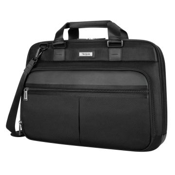 Targus TBT932GL laptoptas 40,6 cm (16") Aktetas Zwart (TBT932GL) thumbnail