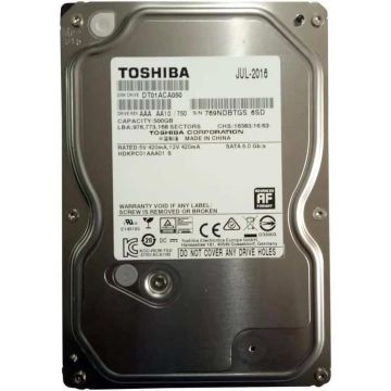 Toshiba HD 3,5 SATAIII 500GB (DT01ACA050) 7200rpm 32MB (DT01ACA050) (DT01ACA050) thumbnail