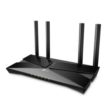 TP-Link Archer AX20 draadloze router Gigabit Ethernet Dual-band (2.4 GHz / 5 GHz) Zwart (ARCHER AX20) thumbnail