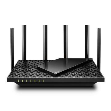TP-Link Archer AX72 draadloze router Gigabit Ethernet Dual-band (2.4 GHz / 5 GHz) Zwart (ARCHER AX72) thumbnail