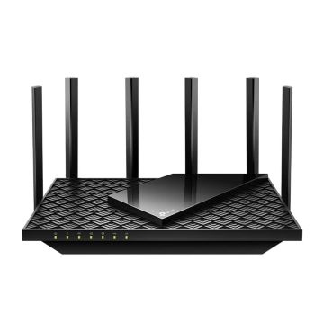 TP-Link Archer AX72 Pro draadloze router Gigabit Ethernet Dual-band (2.4 GHz / 5 GHz) Zwart (ARCHER AX72 PRO) thumbnail