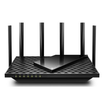 TP-Link Archer AX5400 draadloze router Gigabit Ethernet Tri-band (2,4 GHz / 5 GHz / 6 GHz) Zwart (ARCHER AXE75) thumbnail