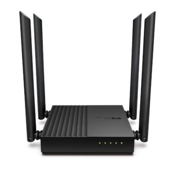 TP-Link Archer C64 draadloze router Gigabit Ethernet Dual-band (2.4 GHz / 5 GHz) Zwart (ARCHER C64) thumbnail