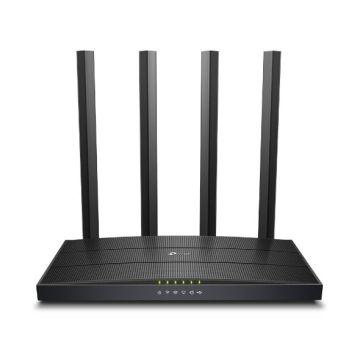 TP-Link Archer C6U draadloze router Gigabit Ethernet Dual-band (2.4 GHz / 5 GHz) Zwart (ARCHER C6U) thumbnail