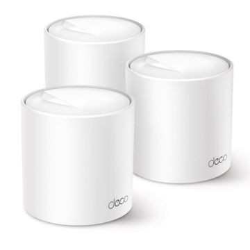 TP-Link Deco X50 (3-pack) Dual-band (2.4 GHz / 5 GHz) Wi-Fi 6 (802.11ax) Wit Intern (DECO X50(3-PACK)) thumbnail