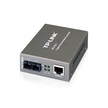 TP-Link MC210CS netwerk media converter 1000 Mbit/s 1310 nm Single-mode Zwart