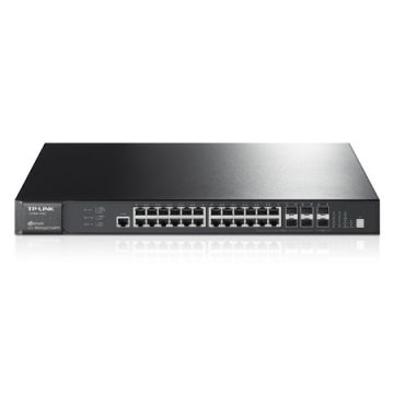 TP-Link JetStream Managed L3 Gigabit Ethernet (10/100/1000) 1U Zwart