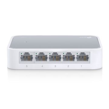 TP-Link TL-SF1005D V15 netwerk-switch Managed Fast Ethernet (10/100) Wit (TL-SF1005D) thumbnail
