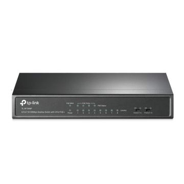 TP-Link TL-SF1008P Unmanaged Fast Ethernet (10/100) Power over Ethernet (PoE) Zwart (TL-SF1008P) thumbnail