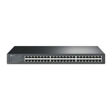 TP-Link TL-SF1048 Unmanaged Fast Ethernet (10/100) 1U Zwart (TL-SF1048) thumbnail